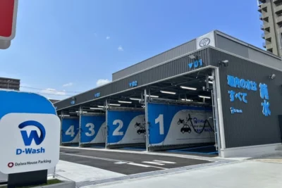 純水で水アカ防止！　大阪に洗車場「D-Wash平野南港通」オープン