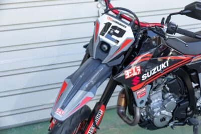 M450R再来！？ヨシムラがスズキDR-Z4SM用パーツを続々と開発中