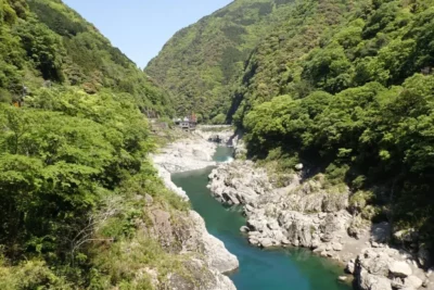 【徳島県】2億年の年が刻まれた渓谷「道の駅 大歩危」【バイクツーリング道の駅探訪】