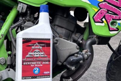 4ヵ月レビュー　2ストバイクKSR-Ⅱに「シンセティックゾイル」を使った結果