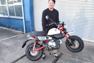 モンキー125でデモ車制作スタート！　プロト購買課の挑戦が始動