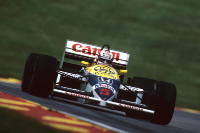 伝説のWilliams Honda FW11復活　ホンダがF1初タイトル40周年記念イベント開催