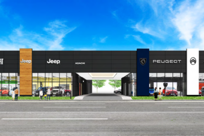 ジープ・プジョー・フィアットなどステランティス国内最大級の5ブランド店誕生　東京・足立に新店舗、7月25日オープン