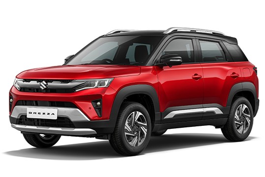 スズキ新型「ブレッツァ」発表　CNG車設定で環境性能と実用性を向上