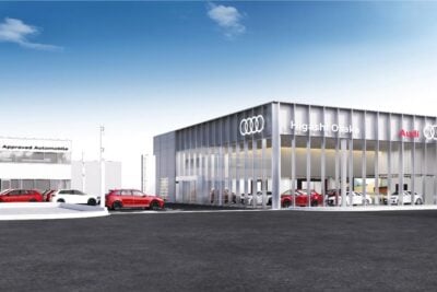 アウディ東大阪が移転リニューアルオープン　新車・認定中古車を統合展開