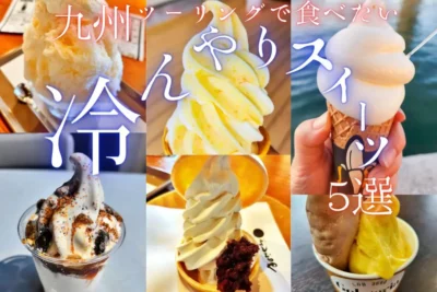 ツーリング途中で立ち寄りたい！　九州・沖縄のご当地ひんやりスイーツ5選