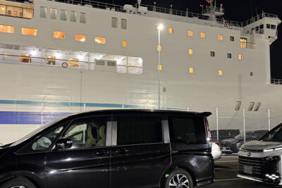 【体験談】東京九州フェリーをステップワゴンで利用！横須賀〜新門司の料金・船内・21時間の船旅を紹介