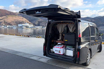 ステップワゴンを「釣り×車中泊」仕様にDIY！釣れなくても旅が最高に楽しい理由
