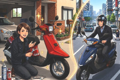 歴代JOGで修理やレストアに困ったらパーツ探しの救世主「モトカスタム店」で一発解決！