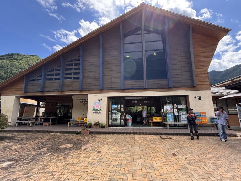【岐阜県】炭酸泉で炊いた「鉱泉粥」と五平餅を堪能！「道の駅 南飛騨小坂はなもも」
