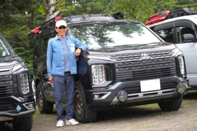 ブラック×ブロンズで雰囲気を一新。XJ04が生む落ち着いた16インチ仕様 三菱 デリカD:5【みんなのクルマ】
