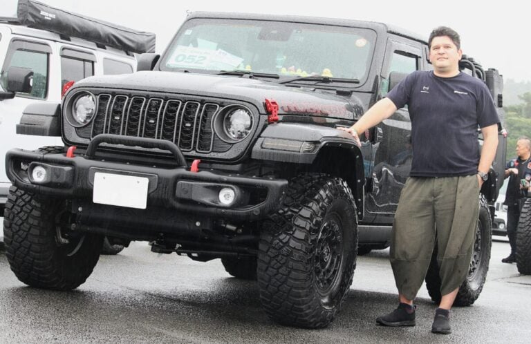 USホイールの〝ブラックライノFUJI〟が和テイストをプラス！ Jeep ルビコン【みんなのクルマ】