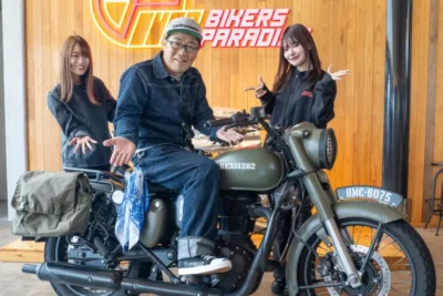 雨で消えたOne Ride、その“続き”に120人以上が集結。ドランクドラゴン鈴木拓さんもぞっこんのROYAL ENFIELDはなぜこれほど人を惹きつけるのか？
