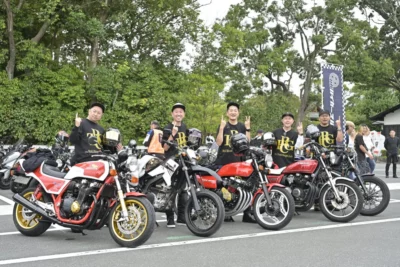 レイザーラモンRG、チュートリアル福田ら芸人5人と一般ユーザーが伊豆をツーリング！ 雨が縮めたライダーたちの距離